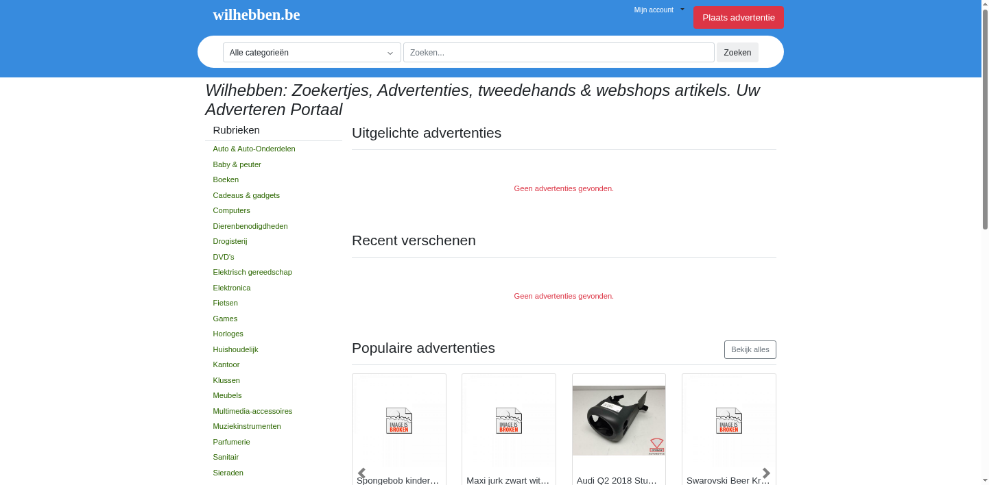 wilhebben.be screenshot